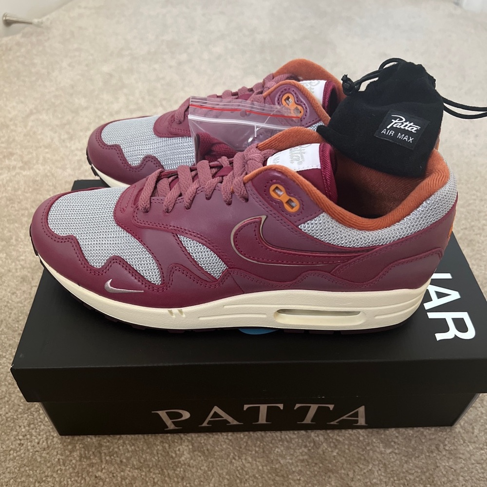 Patta Air Max 1 Size 8. Brand new with box. 100% authentic